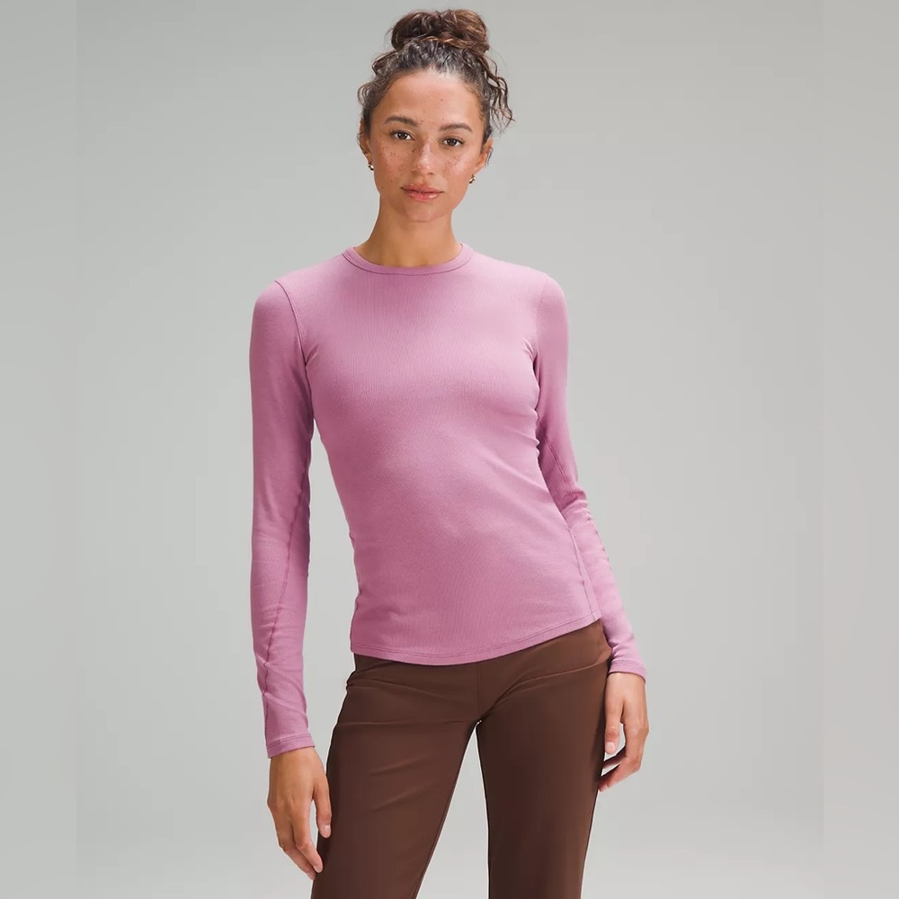NWT RARE‎ COLOR Lululemon Hold Tight Long Sleeve Shirt